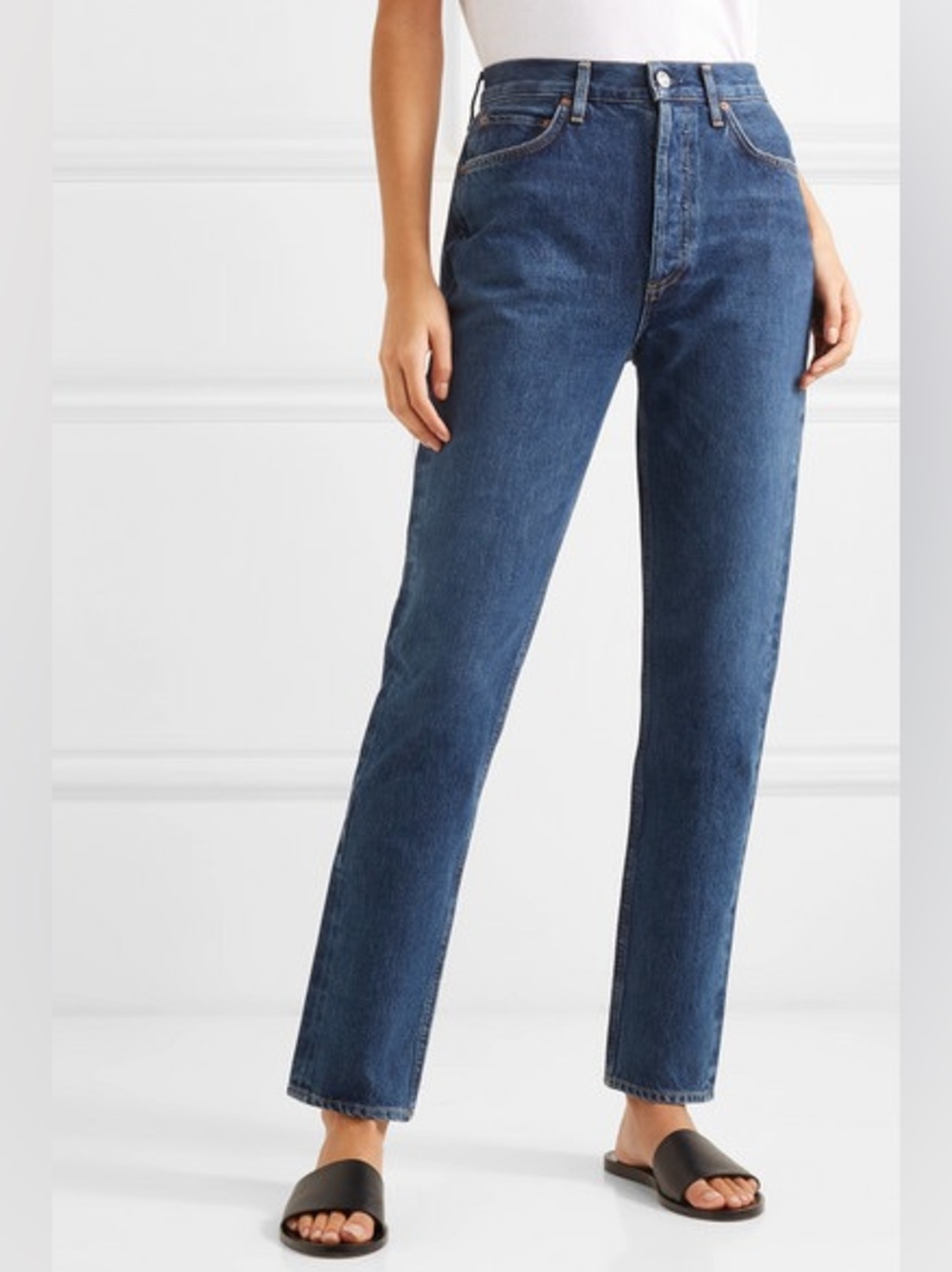 Agolde Remy High Rise Straight Jean in Wink
